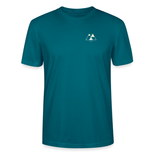 Esperance Australia Wave Print Dark Shirt, Drone Ocean View, Turquoise Teal Surf Art, Coastal Wall Decor, Fine Art Beach Shirt, Gift for Surfer  - Stanley/Stella Unisex T-Shirt CRAFTER - ocean depth