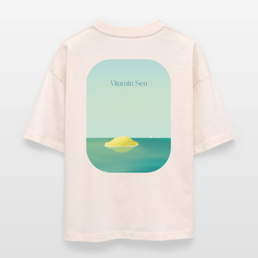 Lemon Vitamin Sea - Stanley/Stella Nova Women’s Boxy Organic T-Shirt - soft Ecru