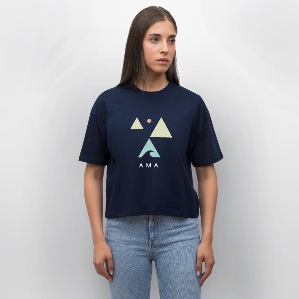 Virgo — Women's Stanley/Stella Frauen Boxy Bio-T-Shirt Nova - navy