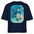 Stanley/Stella Nova Women’s Boxy Organic T-Shirt - navy