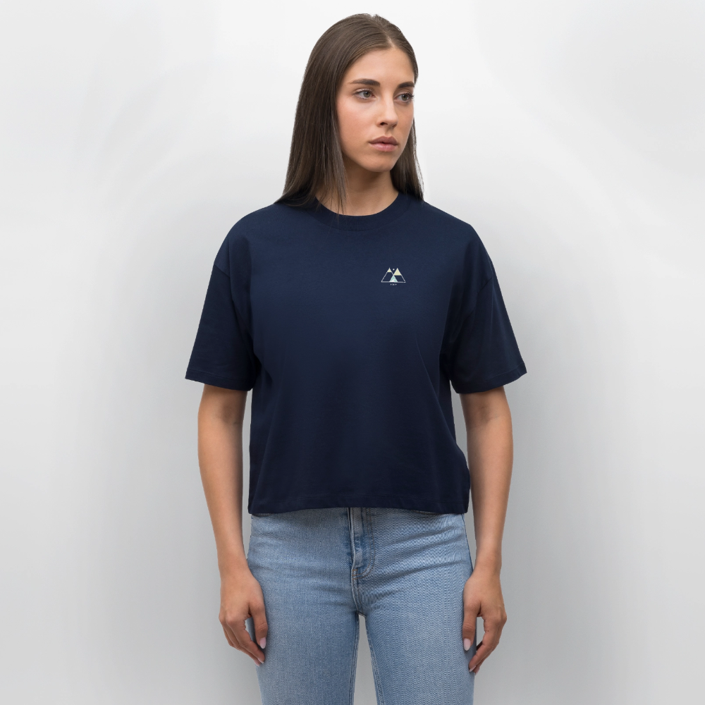 Stanley/Stella Nova Women’s Boxy Organic T-Shirt - navy