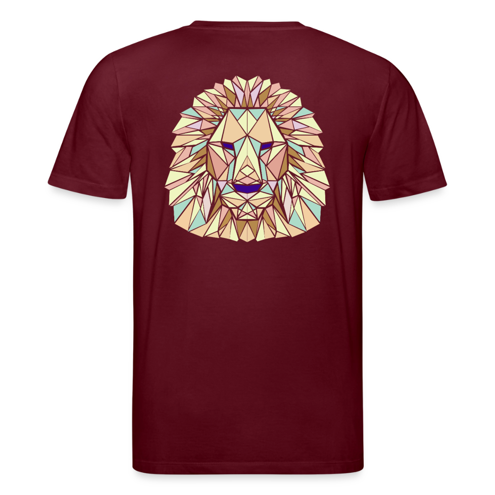 Leo — Men's and Women's Unisex  Stanley/Stella Creator Tee - burgundy