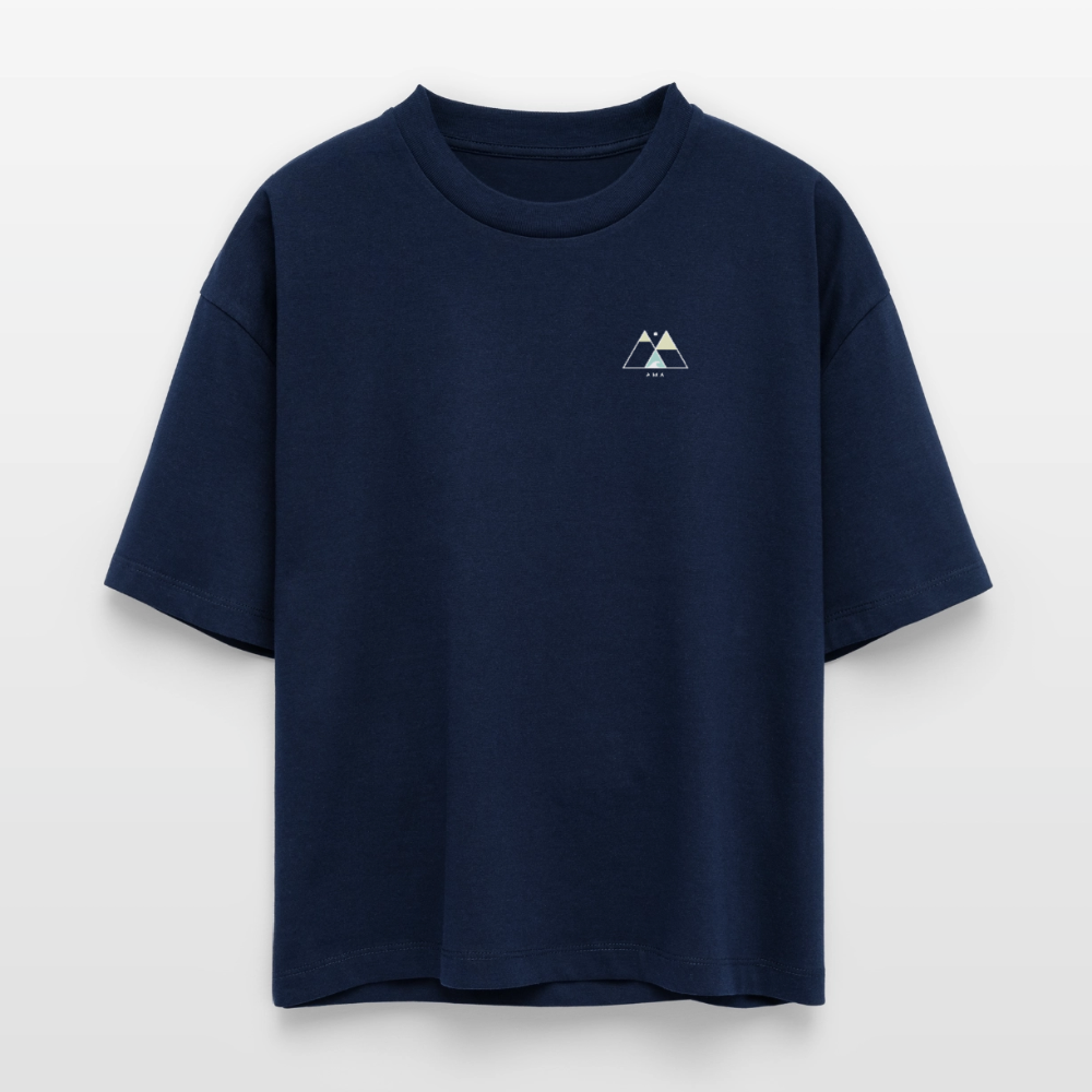 Stanley/Stella Nova Women’s Boxy Organic T-Shirt - navy