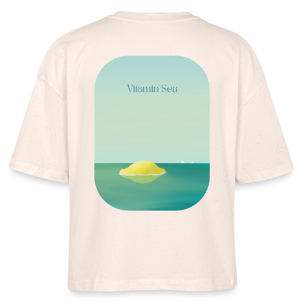 Lemon Vitamin Sea - Stanley/Stella Nova Women’s Boxy Organic T-Shirt - soft Ecru