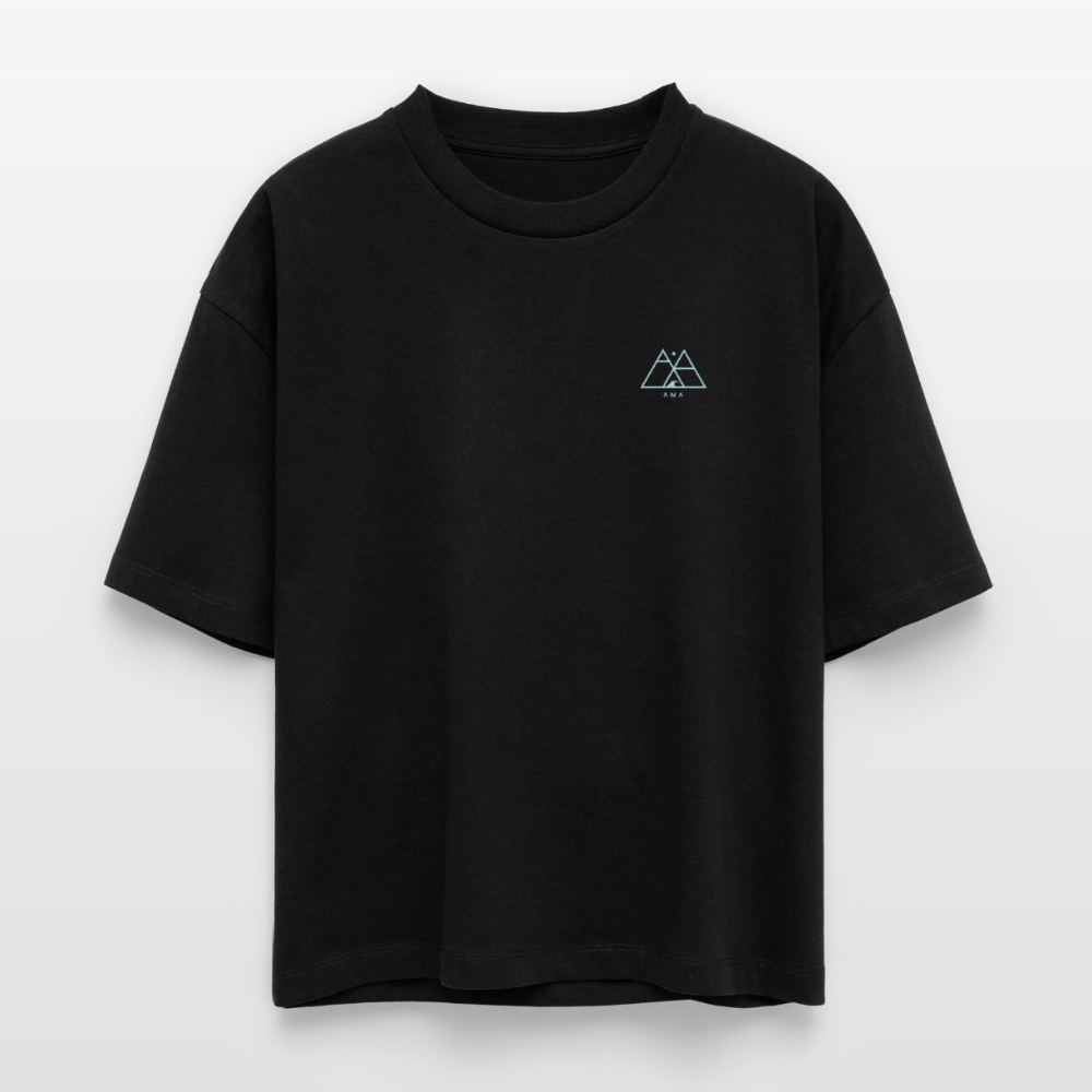 Lemon Vitamin Sea - Stanley/Stella Nova Women’s Boxy Organic T-Shirt - black