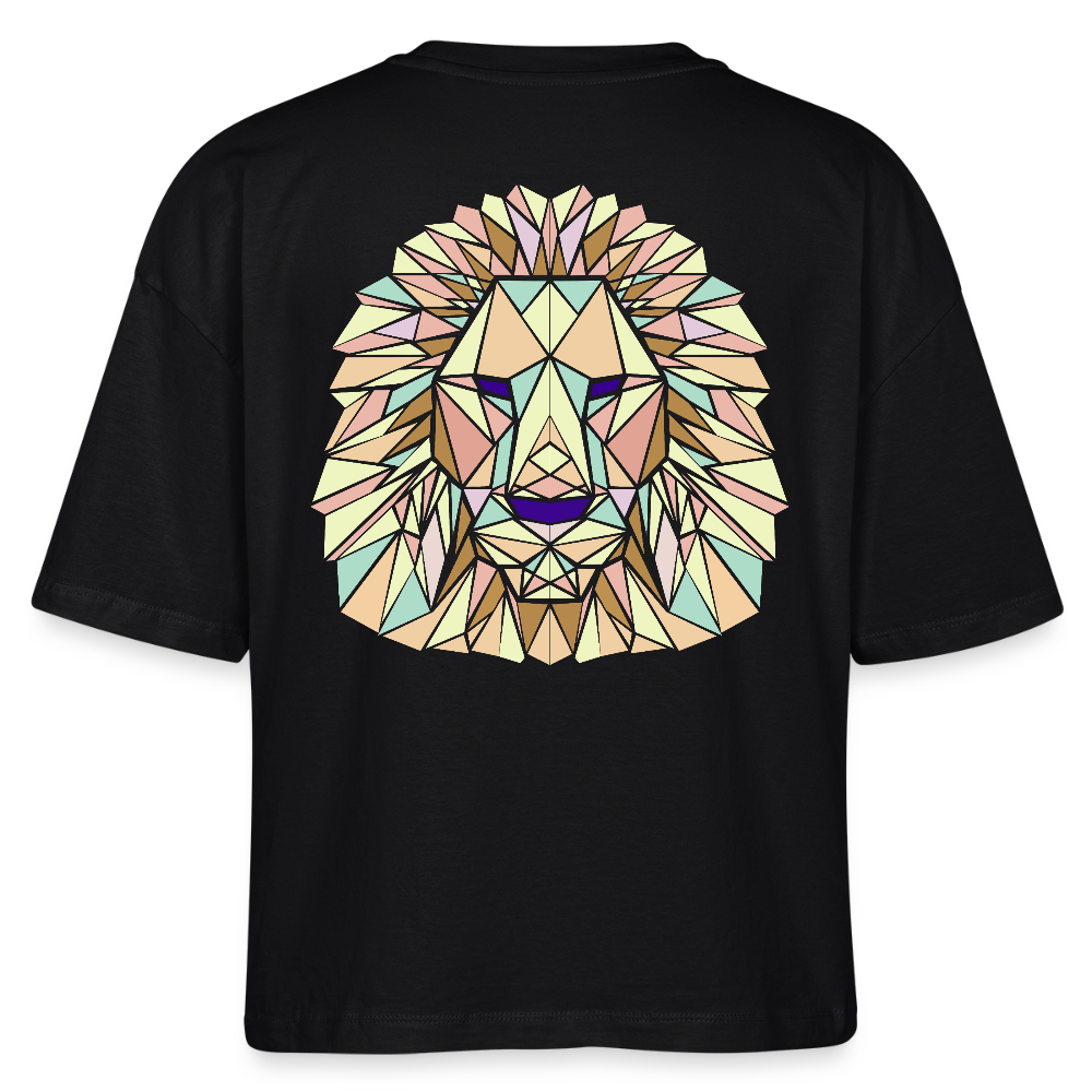 Leo — Women's Stanley/Stella Frauen Boxy Bio-T-Shirt Nova - black