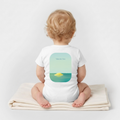 Organic Kurzarm-Babybody von Stanley/Stella - white