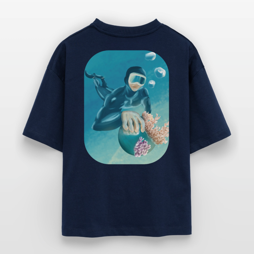 Stanley/Stella Nova Women’s Boxy Organic T-Shirt - navy