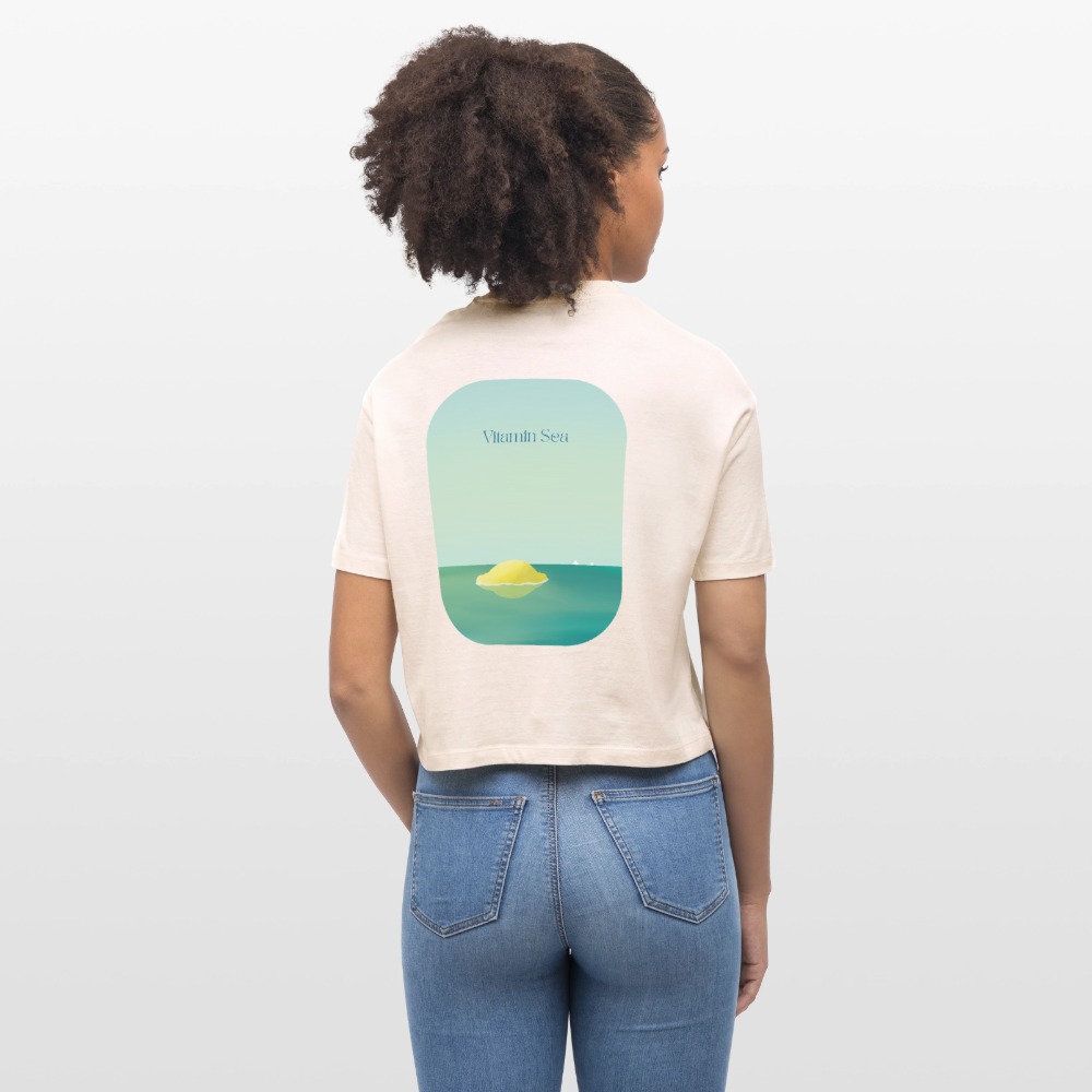 Lemon Vitamin Sea - Stanley/Stella Nova Women’s Boxy Organic T-Shirt - soft Ecru